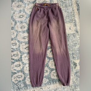 Aviator Nation Essential Sweatpants in Faded Mocha Medium Pristine Condition